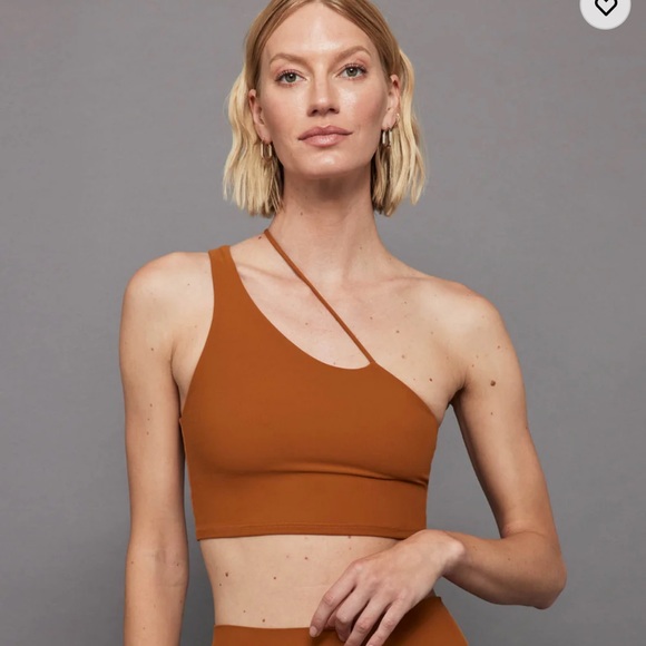 Carbon38 Rust One-Shoulder Set - Picture 5 of 5